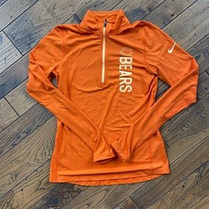 Chicago Bears Nike Half Zip